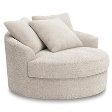 Load image into Gallery viewer, Cuddle Plush Oversized Swivel Accent Chair
