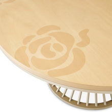 Load image into Gallery viewer, AICO Furniture Camellia Field Round Dining Table in Caramel