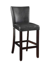 Load image into Gallery viewer, Alberton Upholstered Bar Stools Black and Cappuccino (Set of 2)