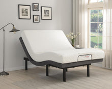 Load image into Gallery viewer, Clara Eastern King, E.King, Queen, & Twin XL Adjustable Bed Base Grey and Black