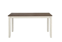 Load image into Gallery viewer, Fortress 7-piece Dining Set Chestnut and Vintage White