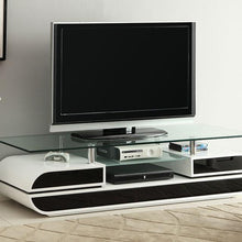 Load image into Gallery viewer, Evos Black/White 63" TV Console