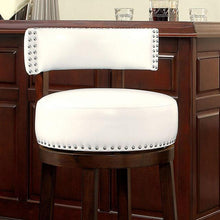 Load image into Gallery viewer, SHIRLEY Dark Oak/White 29" Bar Stool
