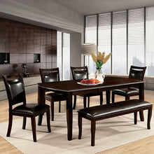 Load image into Gallery viewer, Woodside Dark Cherry/Espresso Dining Table