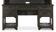 Load image into Gallery viewer, Magnussen Bellamy Desk Base in Peppercorn