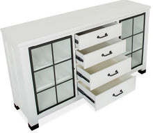 Load image into Gallery viewer, Magnussen Furniture Harper Springs Buffet in Silo White