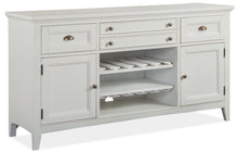 Load image into Gallery viewer, Magnussen Furniture Heron Cove Buffet in Chalk White