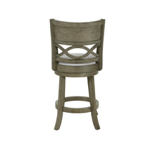 Load image into Gallery viewer, MANCHESTER 24" COUNTER STOOL-ANT GRAY W/FABRIC SEAT