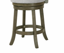 Load image into Gallery viewer, MANCHESTER 24" COUNTER STOOL-ANT GRAY W/FABRIC SEAT
