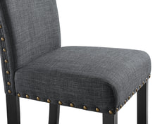 Load image into Gallery viewer, CRISPIN GRANITE GRAY COUNTER CHAIR- (2/Ctn)