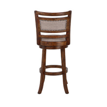 Load image into Gallery viewer, ABERDEEN 29" BAR STOOL-DK BROWN W/FABRIC SEAT