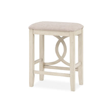 Load image into Gallery viewer, BELLA COUNTER TABLE & 2 STOOLS -2 TONE BISQUE