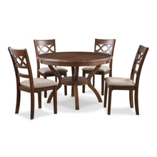 Load image into Gallery viewer, CORI ROUND DINING 5 PC SET-CHERRY