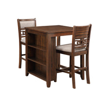 Load image into Gallery viewer, GIA 30" COUNTER TABLE W/2 CHAIRS & STG SHELF-CHERRY
