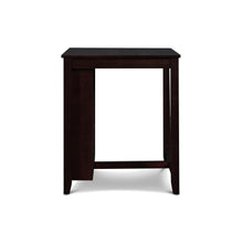 Load image into Gallery viewer, GIA 30" COUNTER TABLE W/2 CHAIRS & STG SHELF-EBONY