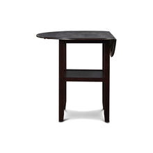 Load image into Gallery viewer, GIA 42" COUNTER DROP LEAF TABLE W/2 CHAIRS-EBONY
