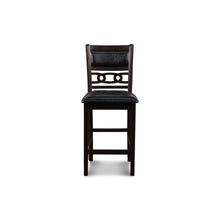 Load image into Gallery viewer, GIA 30" COUNTER TABLE W/2 CHAIRS & STG SHELF-EBONY