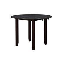Load image into Gallery viewer, GIA 42" DINING DROP LEAF TABLE W/2 CHAIRS-EBONY
