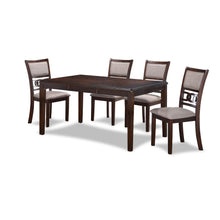 Load image into Gallery viewer, GIA 60" DINING TABLE+CHAIRS (5 PCS/CTN) -CHERRY
