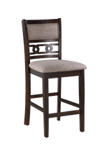 Load image into Gallery viewer, GIA 5PC 42" SQUARE COUNTER TABLE & 4 CHAIRS-CHERRY