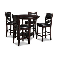 Load image into Gallery viewer, GIA ROUND COUNTER DINING 5 PC SET-EBONY