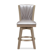 Load image into Gallery viewer, JAZZ 24" SWIVEL COUNTER STOOL-PEARL/GOLD