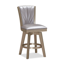 Load image into Gallery viewer, JAZZ 24" SWIVEL COUNTER STOOL-PEARL/GOLD