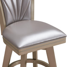 Load image into Gallery viewer, JAZZ 30" SWIVEL BAR STOOL-PEARL/GOLD
