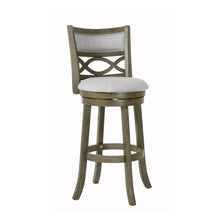 Load image into Gallery viewer, MANCHESTER 29" BAR STOOL-ANT GRAY W/FABRIC SEAT