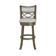 Load image into Gallery viewer, MANCHESTER 29" BAR STOOL-ANT GRAY W/FABRIC SEAT