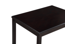 Load image into Gallery viewer, GIA 5PC 48" RECT. DINING TABLE & 4 CHAIRS-EBONY