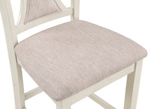 Load image into Gallery viewer, HUDSON 42" ROUND COUNTER TABLE & 4 CHAIR SET-BROWN/CREME