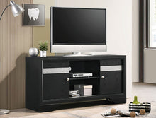 Load image into Gallery viewer, Crown Mark Furniture Regata TV Stand in Black