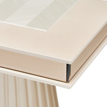 Load image into Gallery viewer, AICO Furniture Carmela Rectangular Dining Table in Shimmer Ivory