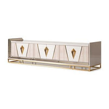 Load image into Gallery viewer, AICO Carmela Media Cabinet in Shimmer Ivory