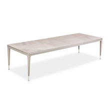 Load image into Gallery viewer, AICO Lanterna Rectangular Dining Table in Silver Mist