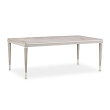 Load image into Gallery viewer, AICO Lanterna Rectangular Dining Table in Silver Mist