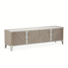 Load image into Gallery viewer, AICO Lanterna Media Cabinet in Silver Mist image