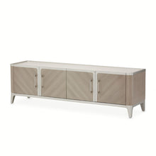 Load image into Gallery viewer, AICO Lanterna Media Cabinet in Silver Mist