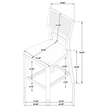 Load image into Gallery viewer, Kailani 8 Pc Counter Height Dining Set
