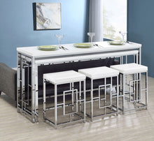 Load image into Gallery viewer, Jackson 5 Pc Counter Height Dining Set
