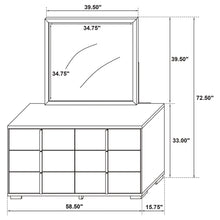 Load image into Gallery viewer, Marceline Dresser With Mirror
