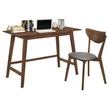 Load image into Gallery viewer, Karri 2-piece Writing Desk Set Walnut
