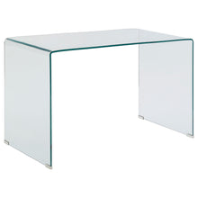 Load image into Gallery viewer, Ripley Glass Writing Desk Clear
