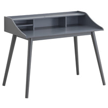 Load image into Gallery viewer, Percy 4-compartment Writing Desk Grey
