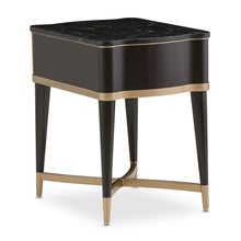 Load image into Gallery viewer, AICO Malibu Crest End Table in Crotch Mahogany
