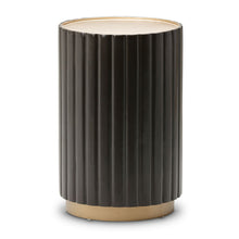 Load image into Gallery viewer, AICO Malibu Crest Round Chairside Table in Dark Espresso image
