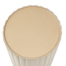 Load image into Gallery viewer, AICO Malibu Crest Round Chairside Table in Chardonnay

