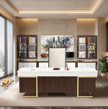 Load image into Gallery viewer, AICO Belmont Place Desk Chair in Espresso
