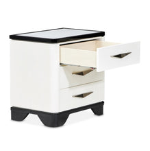 Load image into Gallery viewer, AICO Furniture Tuxedo Nightstand in Piano Keyboard
